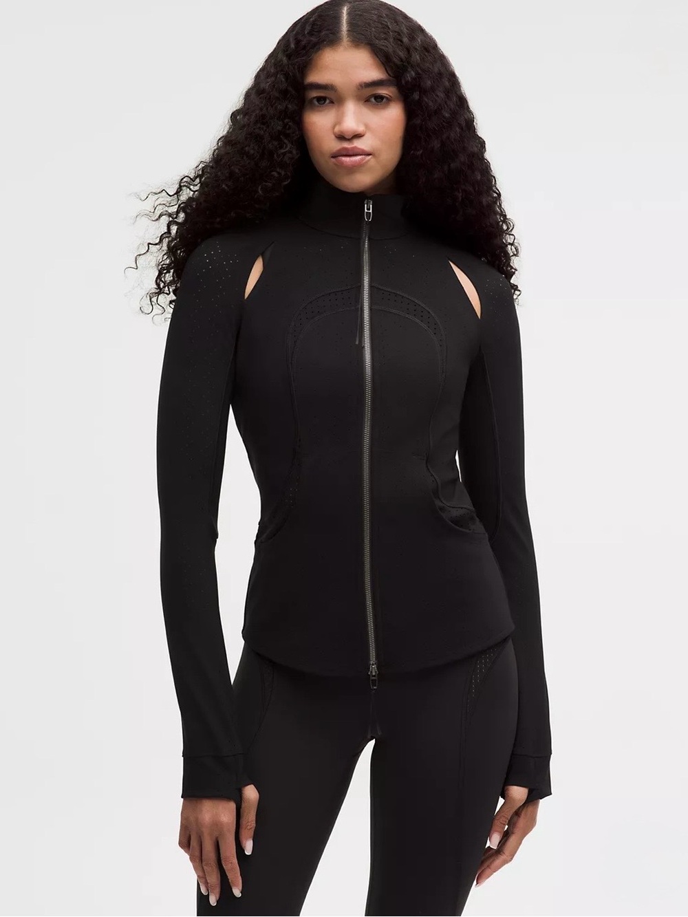 Lululemon perforated define jacket SlNSH collection